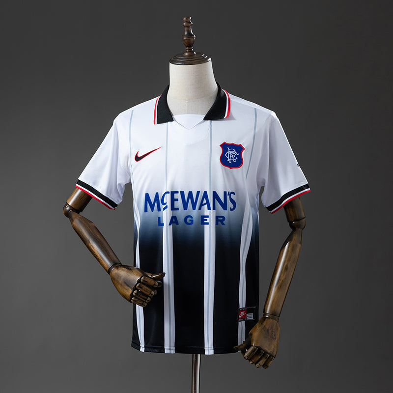 Rangers Jersey 1997-99 Away Retro Football Kit
