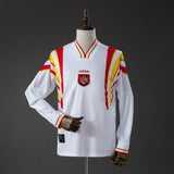 Spain Third Jersey 1996 Long Sleeves Retro Football Kit Soccer Shirt