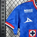 Kids Cruz Azul Jersey 25/26 Home Football Kit Soccer Jersey - PalmSportss