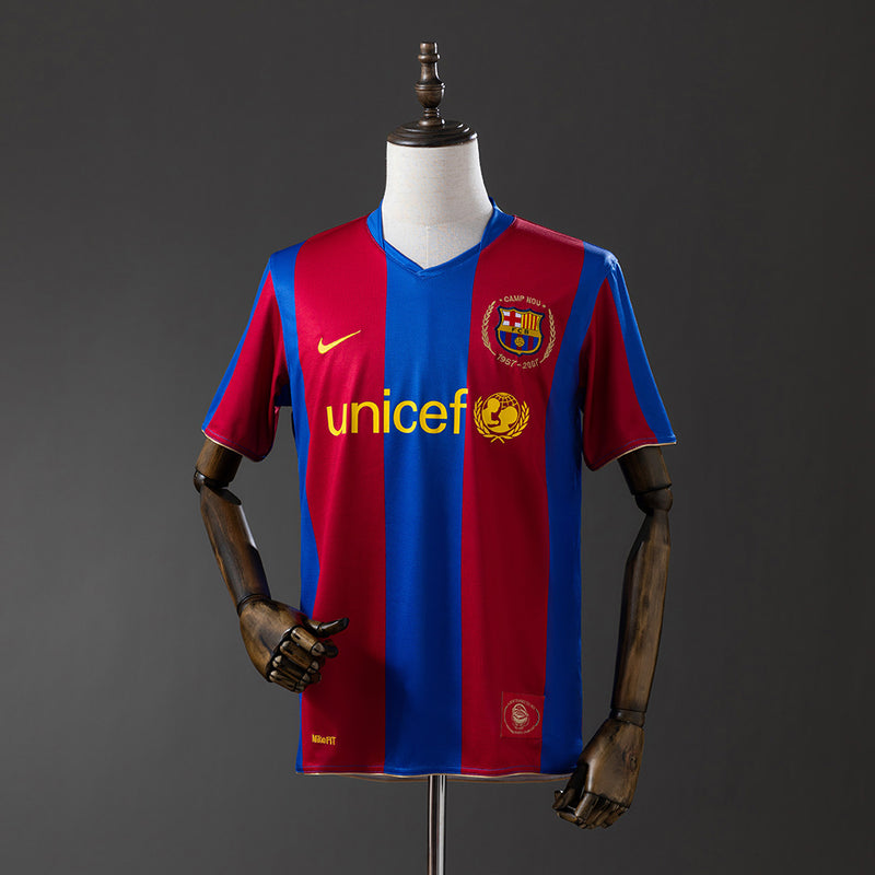Barcelona Jersey 2007/08 Home Retro Football Kit