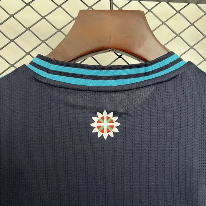 Kids Athletic Bilbao Jersey 25/26 Away Football Kit Soccer Jersey - PalmSportss