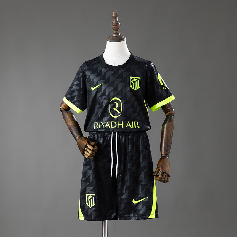 Kids Atletico Madrid Away Jersey 2026-2027 Football Kit Soccer Shirt