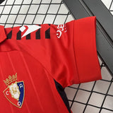 Kids Osasuna Jersey 25/26 Home Football Kit Soccer Jersey - PalmSportss