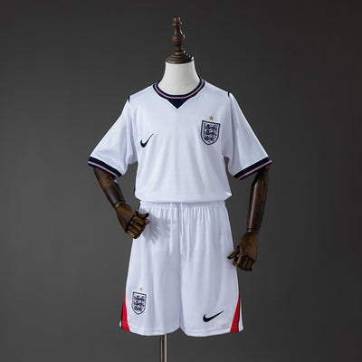 Kids England Home Jersey 2026 World Cup Football Kit Soccer Shirt