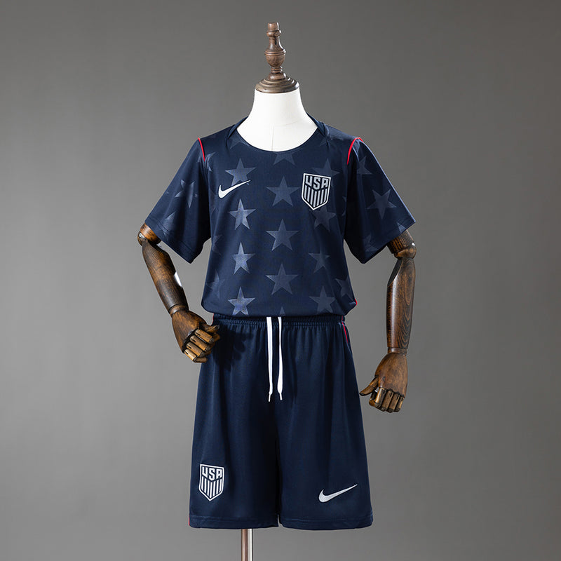 Kids USA Away Jersey 2026 World Cup Football Kit Soccer Shirt