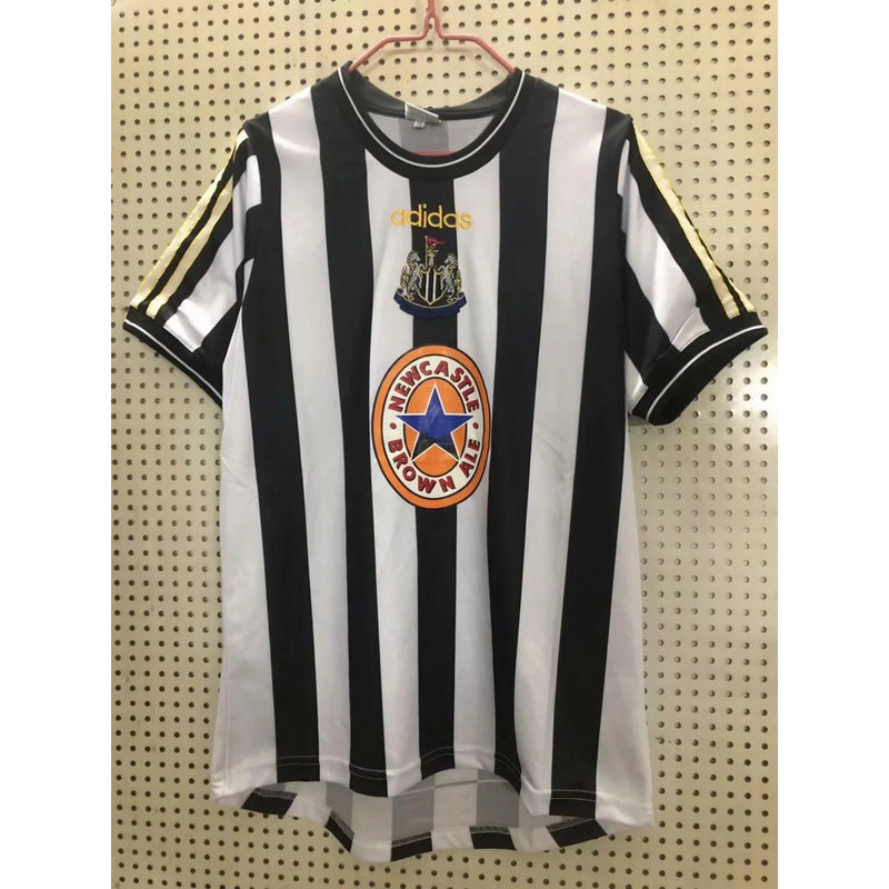 Retro Newcastle United Jersey 1997-99 Home Football Kit Soccer Shirt