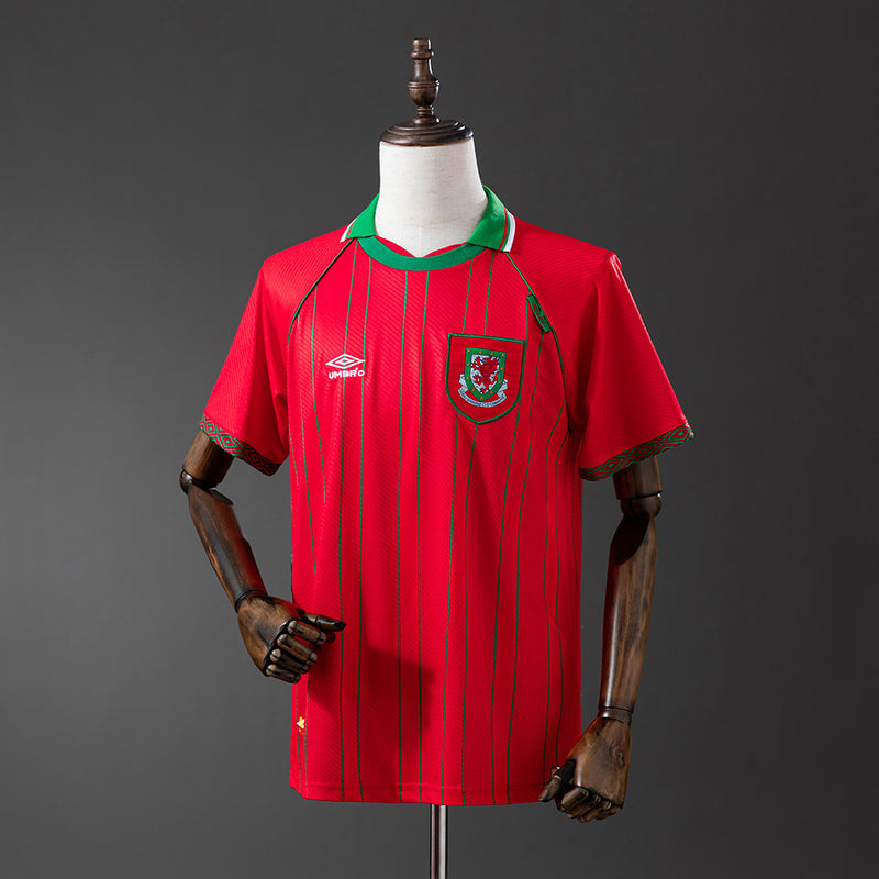 Wales Jersey 1994 Home Retro Football Kit