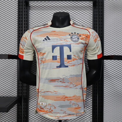 Player Version Bayern Munich Away Jersey 25/26 Football Kit Soccer Jersey