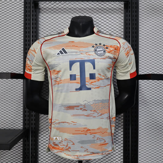 Player Version Bayern Munich Away Jersey 25/26 Football Kit Soccer Jersey