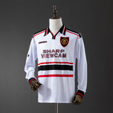 Man United Jersey 1998-99 Away Retro Kit Long Sleeves