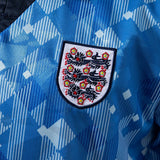 England Jersey 1990 Blue Retro Kit