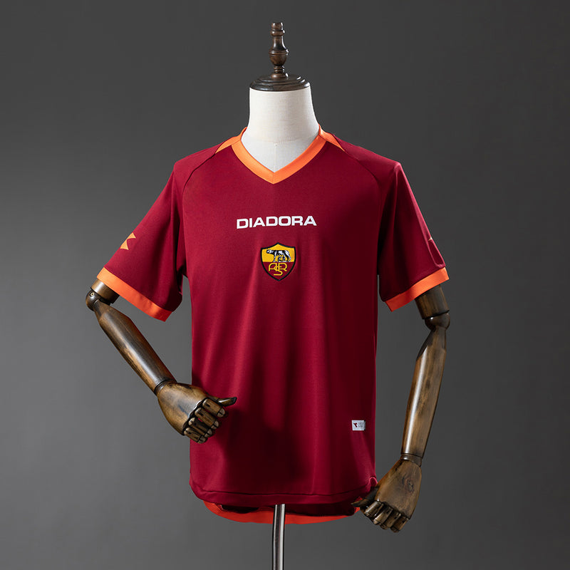 Rome Jersey 2006-07 Home Retro Football Kit