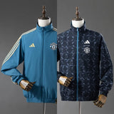 Manchester United Windbreaker 2025/26 Reversible Football Kit - PalmSportss