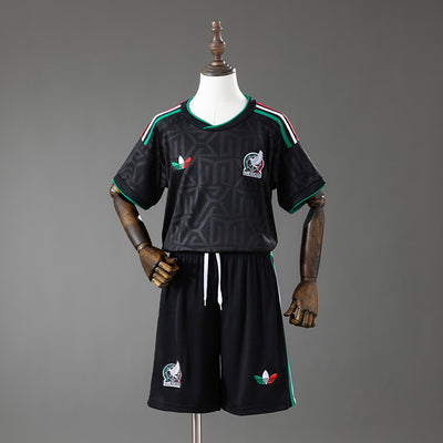 Kids Mexico Third Jersey 2026 World Cup Football Kit Soccer Shirt