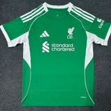 Liverpool Jersey 25/26 Green Football KIt Soccer Jersey - PalmSportss