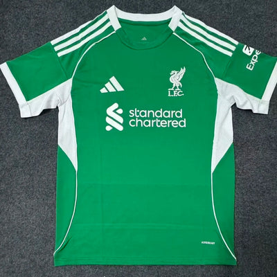 Liverpool Jersey 25/26 Green Football KIt Soccer Jersey