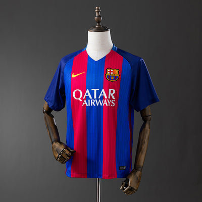 Barcelona Jersey 2016/17 Home Retro Football Kit