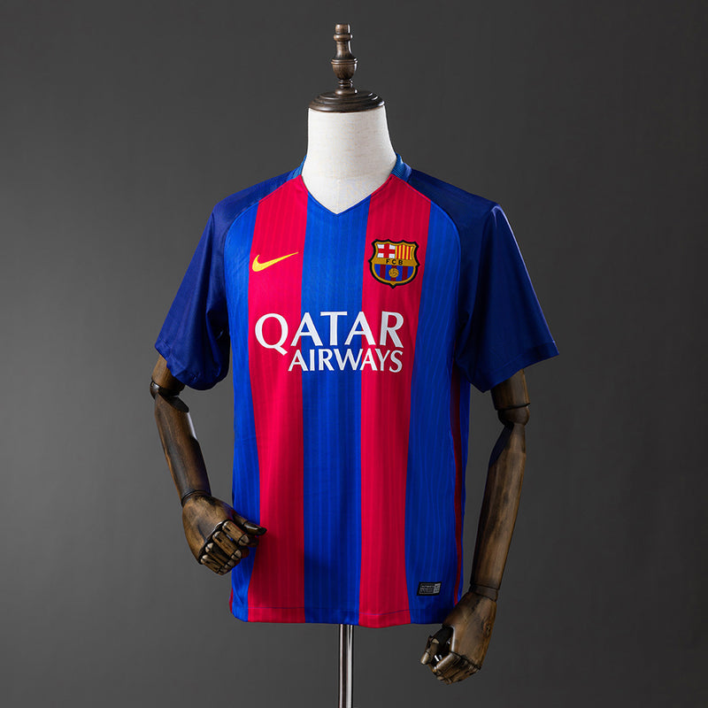 Barcelona Jersey 2016/17 Home Retro Football Kit