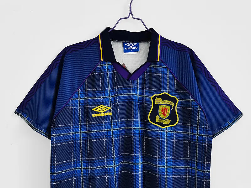 Retro Scotland Jersey 1994/96 Home Football Kit Soccer Shirt