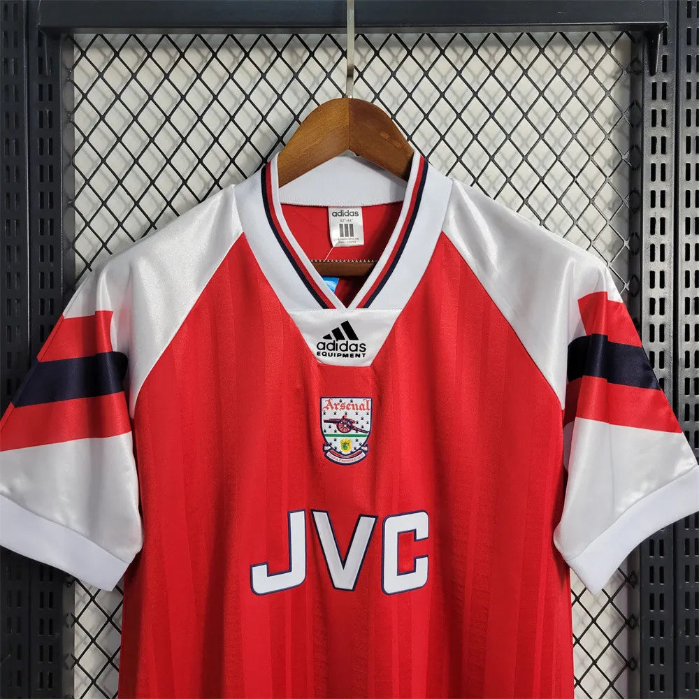 Retro Arsenal Jersey 1992 1993 1994 Home Football Kit Soccer Shirt