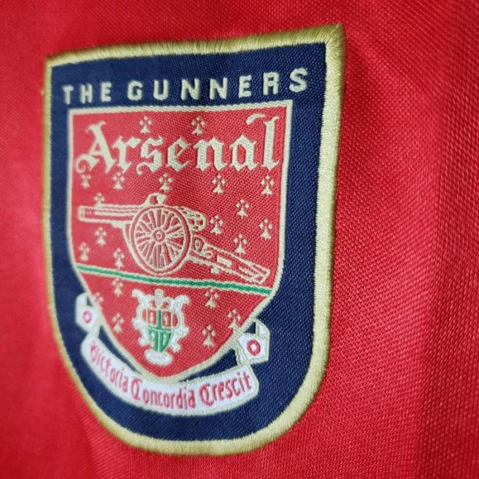 Arsenal Retro Jersey 1998 Home Football Jersey Soccer Shirt