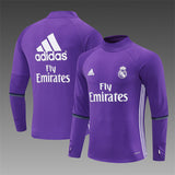 Retro Real Madrid Training Tracksuits 2016-17 Football Kit Soccer Jersey
