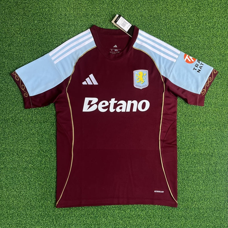 Aston Villa Jersey 25/26 Home Football Kit Soccer Jersey