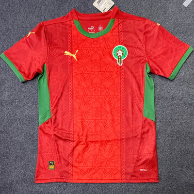 Morocco Jersey 25/26 Home Football Kit Soccer Shirt