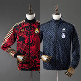 Real Madrid Windbreaker 2025/26 Reversible Football Kit - PalmSportss