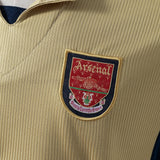 Arsenal Jersey 2001-02 Away Retro Football Kit Long Sleeves