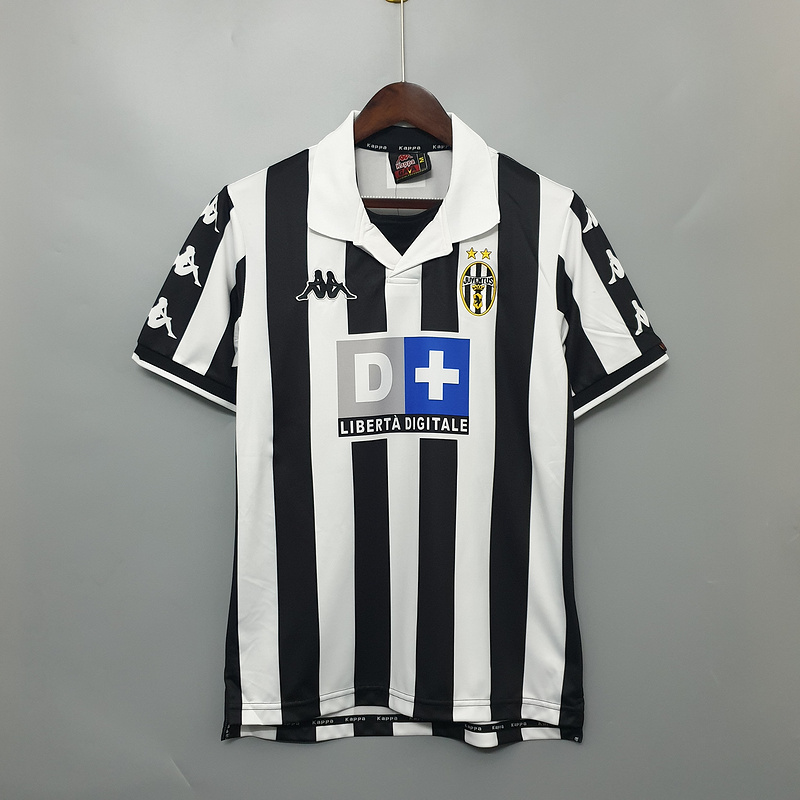Juventus Retro Jersey 1999/00 Home Football Jersey Soccer Shirt
