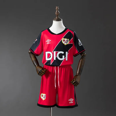 Kids Rayo Vallecano Jersey 2025/26 Now Football Kit