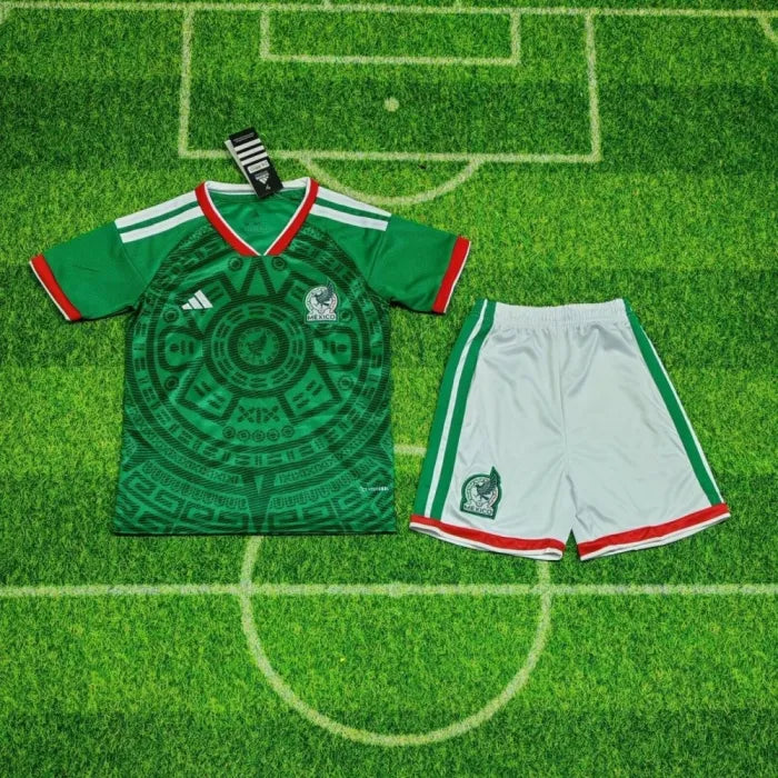 Kids Mexico Jersey 2026 World Cup Football Kit Soccer Jersey