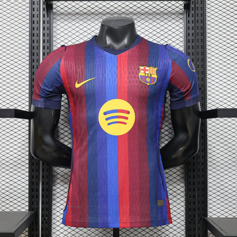 Player Version Barcelona Home Jersey 2026-2027 Football Kit Soccer Shirt