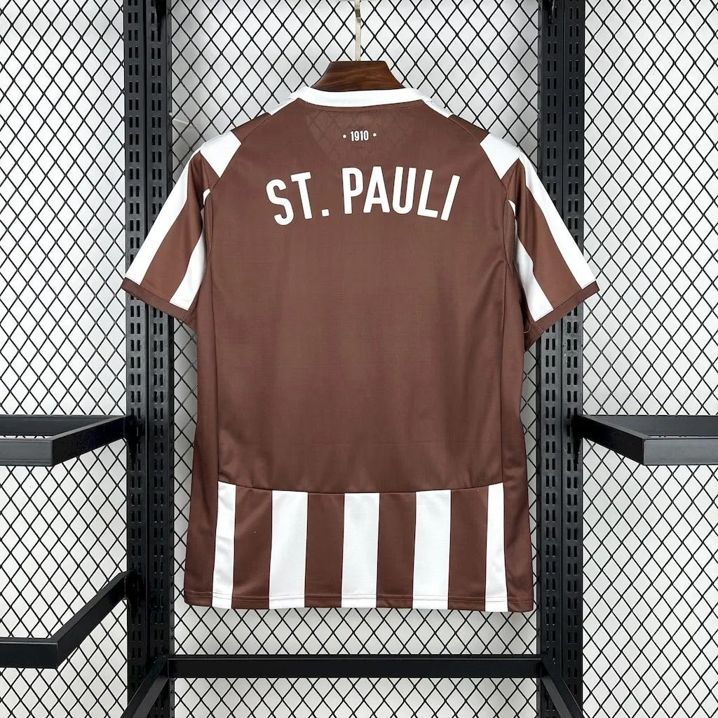St Pauli Jersey 25/26 Home Football Kit Soccer Jersey