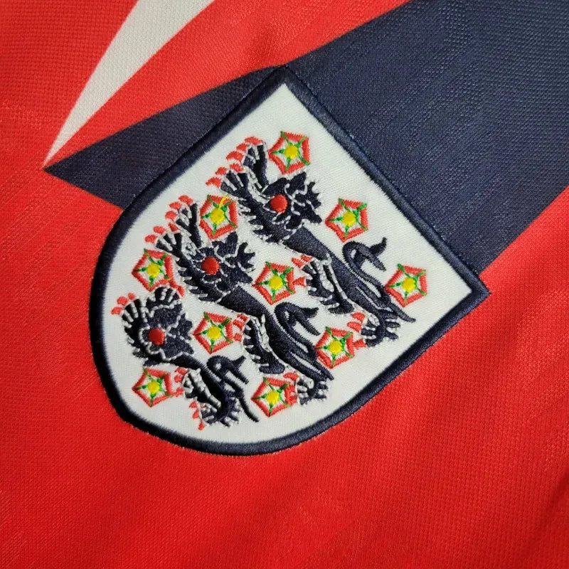Camiseta retro de visitante de Inglaterra 1992