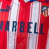 Atletico Madrid Jersey 1995-96 Home Retro Football Kit