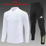 Kids Juventus Training Tracksuits 25/26 Football Kit Soccer Jersey