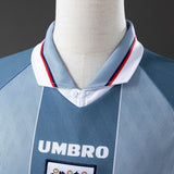 England Jersey 1996 Away Retro Football Kit