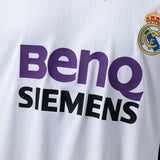Real Madrid Jersey 2006-07 Home Retro Football Kit Player Version