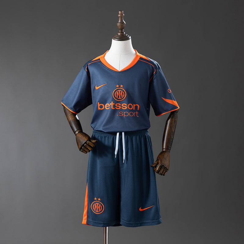 Kids Inter Milan Jersey 2025/26 Third Football Kit