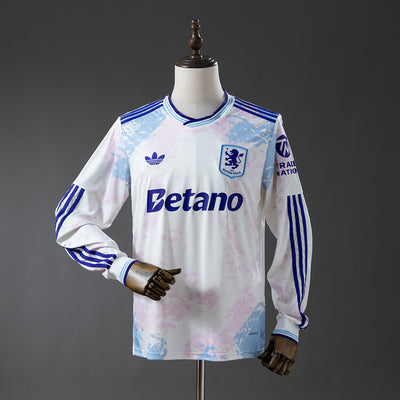 Aston Villa Jersey 25/26 Third Football Kit Long Sleeves