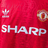 Man United Jersey 1990-92 Home Retro Football Kit