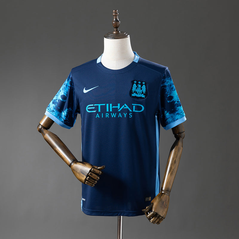 Manchester City Jersey 2015/16 Away Retro Football Kit