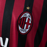 AC Milan Jersey 2016/17 Home Retro Football Kit