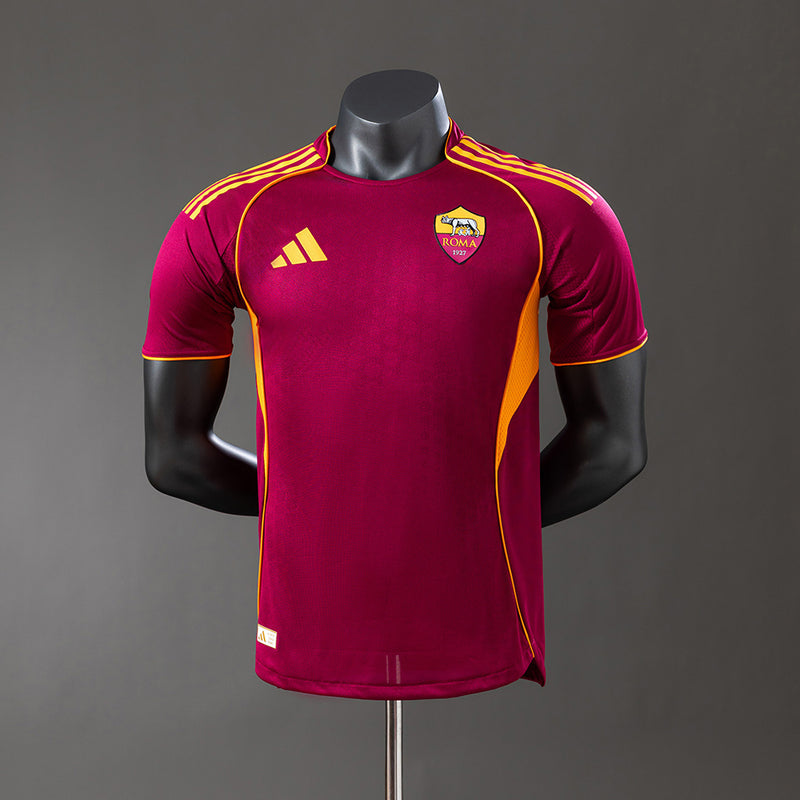 AS Roma Jersey 25/26 Home Football Kit Player Version