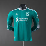 Liverpool Jersey 25/26 Third Football Kit Player Version Long Sleeves