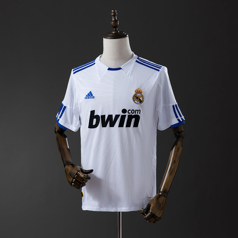 Real Madrid Jersey 2010-11 Home Retro Football Kit