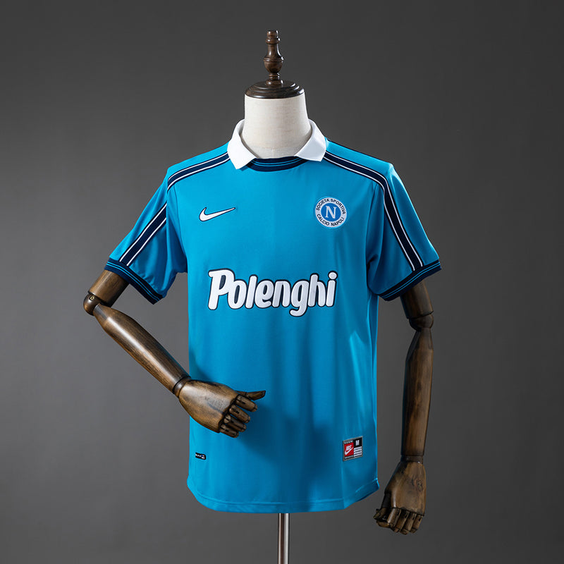 Napoli Home Jersey 1998-99 Retro Football Kit Soccer Jersey