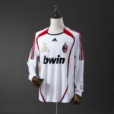 AC Milan Jersey 2006/07 Away Retro Football Kit Long Sleeves
